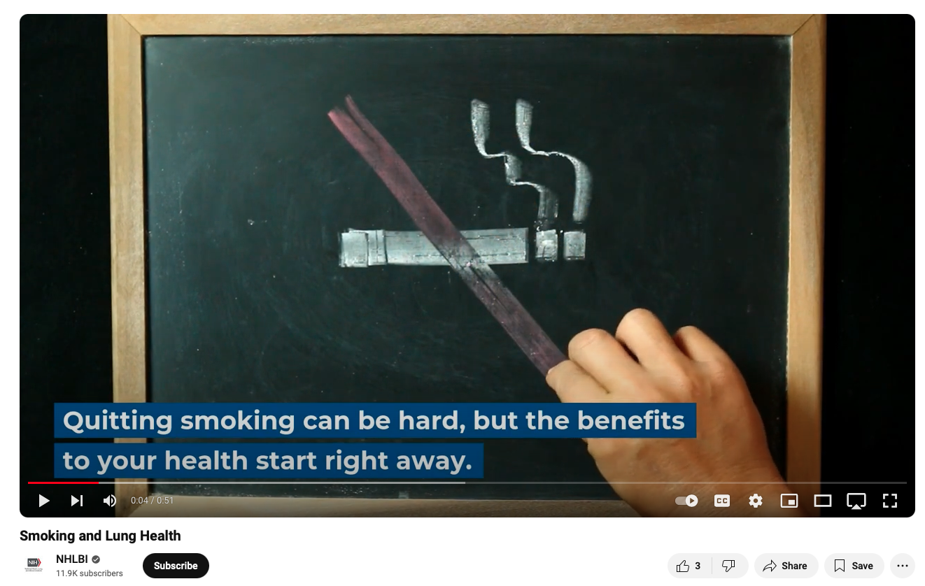 Smoking and Lung Health Video - NIH